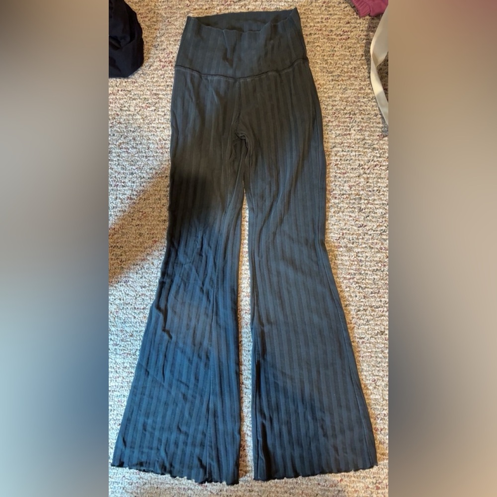 Aerie Black Flare Pants